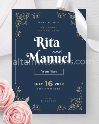 Wedding Invitation 1