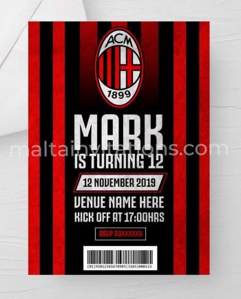 AC Milan Invitation