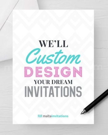 Custom Wedding Invitations