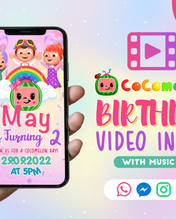 Cocomelon invitation